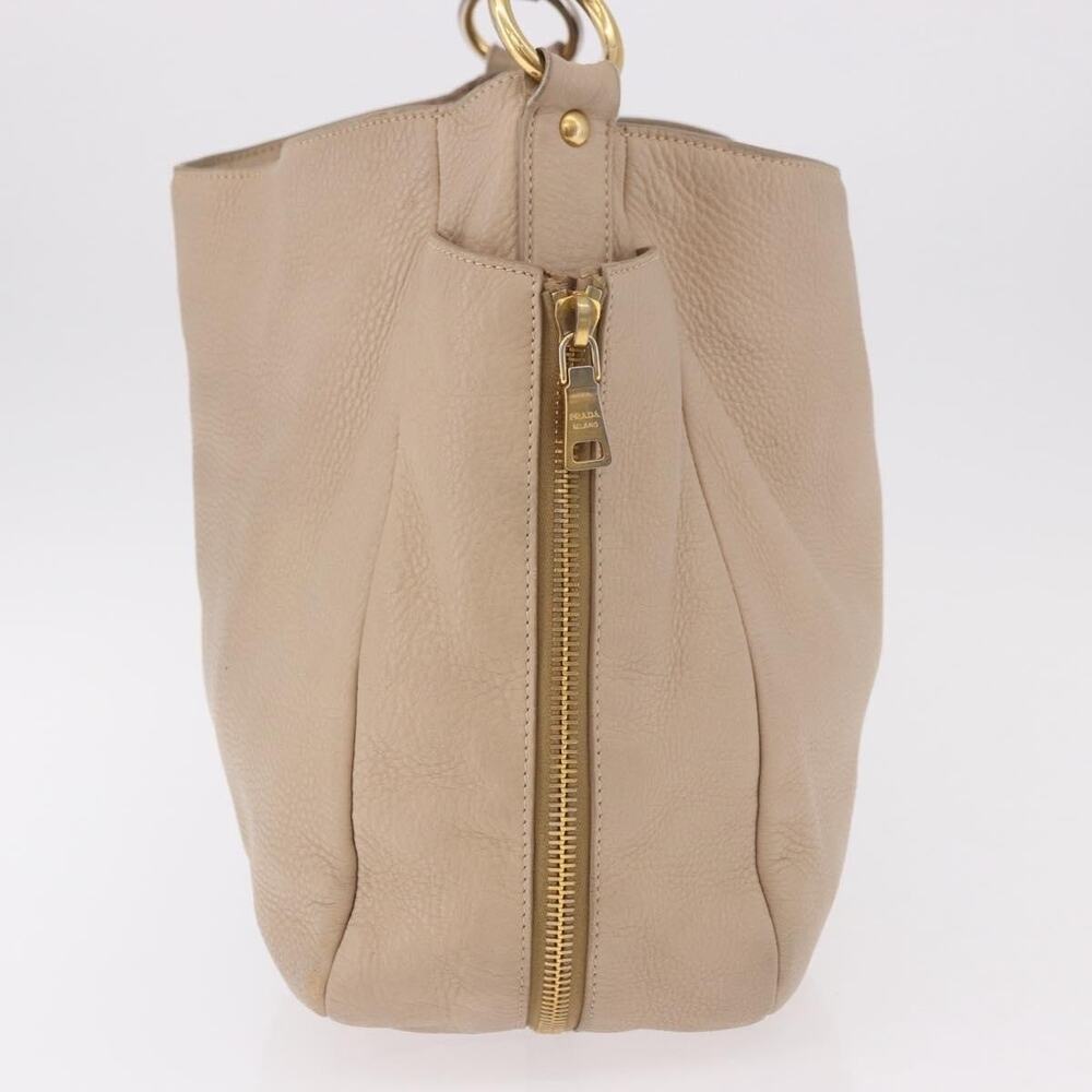 Prada Vitello Handbag Beige - Picture 3 of 12